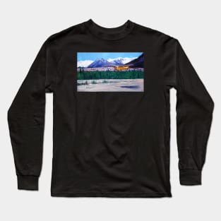 Wrangell Mountain Landing Long Sleeve T-Shirt